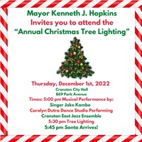 Cranston Christmas Tree Lighting 